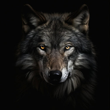 Wolf Face Canvas